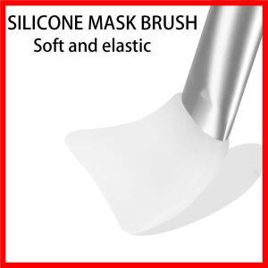 3/4PCS 실리콘 페이스 마스크 브러시 어플리케이션 도구 페이셜 머드 클레이 마스크 용 부드러운 실리콘 재