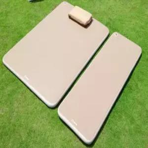 캠핑 PVC 에어매트 에어박스 전동펌프 자충매트 싱글