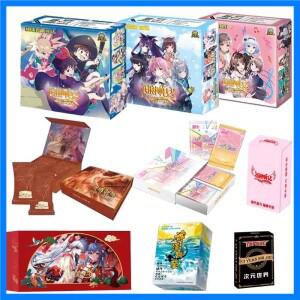 여신 이야기 컬렉션 카드 부스터 박스 피트 비키니 팩 Pr 풀 세트 게임 카드 테이블 완구 남성 취미 선물
