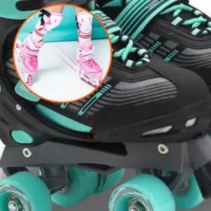 쿼드 롤러스케이트 아동 성인 인라인 휠 스포츠 레저