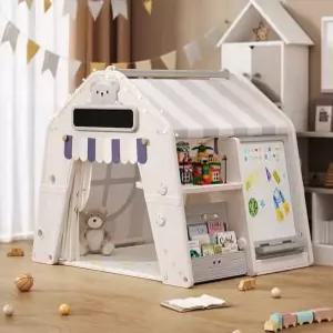 어린이 텐트 실내 비밀 여아 장난감 놀이 집 하우스