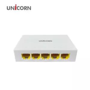 [유니콘] 5포트 기가 스위칭허브 공유기 랜선스위치허브 DG-500GIGA