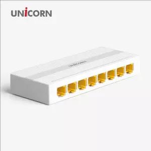 [유니콘] 8포트 기가 스위칭허브 공유기 랜선스위치허브 DG-800GIGA