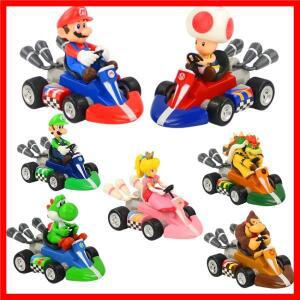 애니메이션 게임 슈퍼 마리오 브라더스 카팅 루이지 부오저 공주 피치 요시 토드 액션 피규어 장난감 후퇴