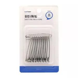 bns 수예용품 특대형 스테인리스 옷핀 수선용품 옷고정핀