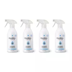 메디록스S 500ml x 4 뿌리는 소독제 코로나 소독 스프레이 알콜 소독약 차아염소산수