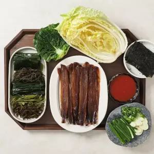 [산지직송] 25년 구룡포 과메기 10미 20쪽 + 야채세트