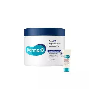 더마비 (공식) 세라엠디 리페어 크림 430ml +튜브견본(랜덤)