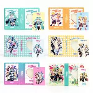 (정품) 위드썸띵 하츠네미쿠 콜렉트북 포카바인더 포토카드 린 렌카드 앨범 미니 홀더 케이스 네컷 스크랩