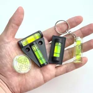 휴대용 미니 수평계 수평대 수평자 자석 키링 수평계 수평대 수평자 미니