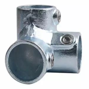 다용도 파이프클램프 실버 배관 연결조인트 파이프랙 소켓 메탈 스텐 원형 조립 자재 인테리어 아시바