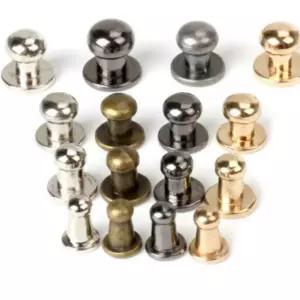 솔트레지 부자재 가죽공예 단추 가방 50p만들기 개고리 후크 연결 걸이 스트랩 오링