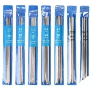 뜨개질바늘세트 35개 크로셰 바느질 diy 직조 코바늘 스텐 수예용품 옷만들기 뜨개질용 가는