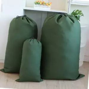 이불 보관 주머니 캔버스 천 수납 포대 의류 정리 마대 자루 이사 짐 보관 대형