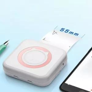 영수증 수험생 사진 흑백 출력 메모 핸드폰 인화기 즉석