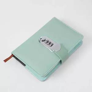 비밀번호 다이어리 민트 잠금다이어리 포켓다이어리