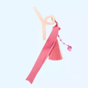 에버랜드 핑크 헤어 태슬 집게핀 헌트릭스 전통 삔