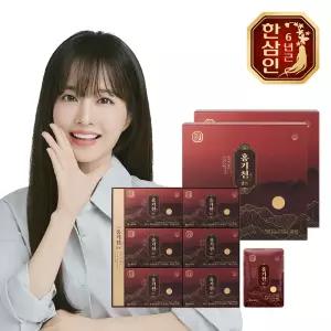 농협홍삼 한삼인 홍기천 6년근 진세노이드 골드 50ml 30포 2개 +쇼핑백