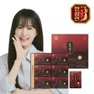 농협홍삼 한삼인 홍기천 6년근 진세노이드 골드 50ml 30포 1개 +쇼핑백