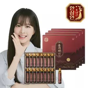 농협홍삼 한삼인 홍기천 6년근 진세노이드 앰플 20g 16병 4개 +쇼핑백