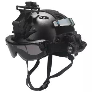 헤드셋 미군 검은색 전투 특수부대 헬멧 밀리터리