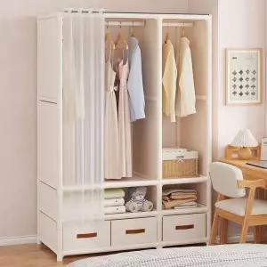 침실 옷장 가정용 여자 모던 거울 틈새 작은방 안방 간이 작은 조립 이불장 행거 여성용