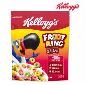 켈로그 후르트링 1200gx1개 대용량 시리얼 아침식사대용