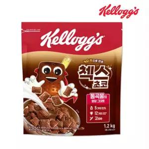 켈로그 첵스초코 1200gx1개 대용량 시리얼 아침식사대용