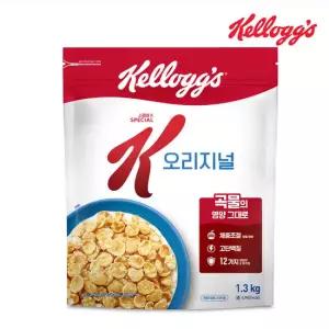 켈로그 스페셜K 오리지널 1300g x1개 대용량 시리얼 아침식사대용