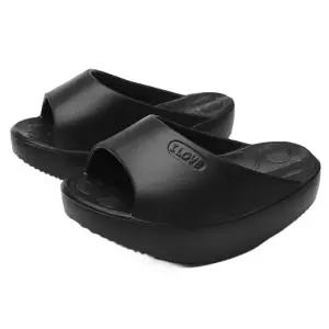 종아리 스트레칭 실내화 거실화 사무실 슬리퍼 신발 밸런스 플라스틱 무취 블랙 다리 슬림 S