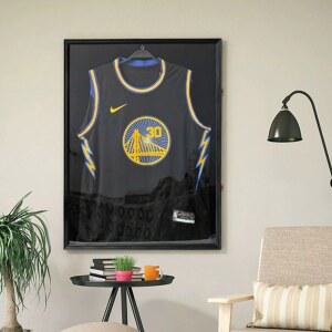 축구 유니폼 액자 티셔츠 프레임 (유니폼제외) 소형 50x70 행거 벽걸이