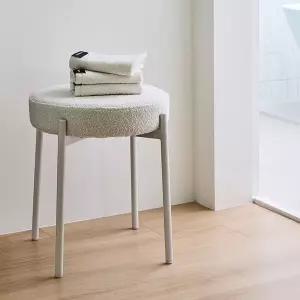 한샘 퍼프 스툴 의자 2color 보조의자 간이의자