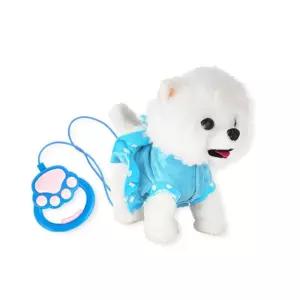 장난감강아지 유아 움직이는 산책인형 크림 교구 사진