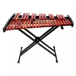 마림바 타악기 합주 우드 37키 실로폰 스탠드 건반 밴드