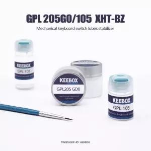 형광등안정기 Keebox Krytox GPL205G0 GPL105 XHT-BDZ 기계식 키보드 스위치 윤활유 안정제 윤활 그리스 브