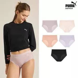 [푸마] 여성 데일리 앤 컴포트 삼각팬티 5종 세트 922756