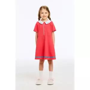 [롯데백화점]베네통 26S- 피케플레어카라원피스/QAOP12631