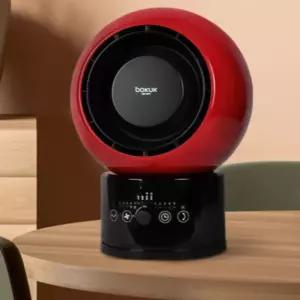 보국 저소음 온풍기 써큘레이터 핫앤쿨 에어젯 레드 BNA