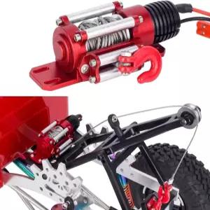 RC 카 메탈 스틸 유선 자동 D90 축 포함 RB10 TR6 윈치스위치 D110 시뮬레이션 TR4 크롤러 SC10