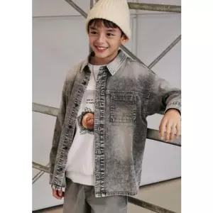 [갤러리아] (블루테일) AAA1BL01GY 그레이 데님 셔츠