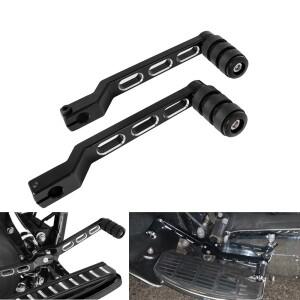 할리 투어링 킹 스트리트 일렉트라 트라이 글라이드 Softail 바이크 오토바이 시프터 레버 힐 발가락 기어