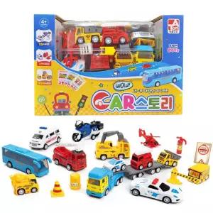 아톰2.0 카스토리 1세트 소방차 헬리콥터 중장비 버스 미니카 자동차 트럭 장난감 피규어 키덜트다이캐스트