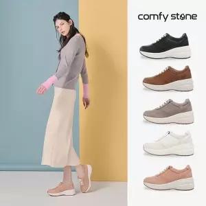 [NS홈쇼핑]컴피스톤 양가죽 키높이 스니커즈[35691445]