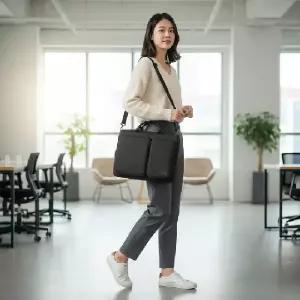 다목적 파우치 지퍼 케이스 서류 보관용 어깨끈 가방