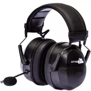 라이플맨 블루투스 커뮤니케이터 전자 이어 머프 NRR 25 청력 증폭 및 보호 마이크가 있는 헤드셋 사냥