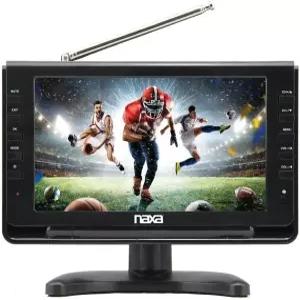 Naxa Electronics NT110 10인치 휴대용 TV 및 디지털 멀티미디어 플레이어자동차 패키지 포함 USB SD 카드