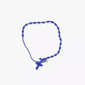 (OJO DE MEX 오호 데 멕스) MEXICAN ROSARIO BRACELET ROYAL BLUE/OJE2M80001A74