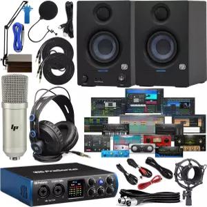 스튜디오 원 프라임 및 플러그인 스위트 소프트웨어 커스텀 에리스 3.5 모니터 붐 암 키트 + HD7 헤드폰이