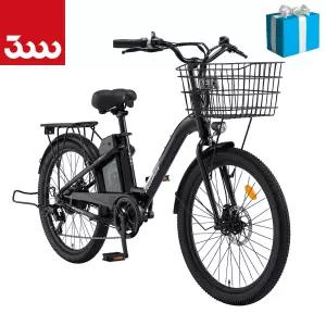 삼천리 전기자전거 팬텀 이콘 D 스로틀 여성용 시티형 바구니 생활용 2026