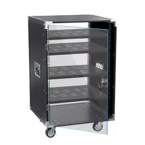 믹서 랙케이스 음향장비 바퀴 서랍 수납함 오디오 스탠드 선반